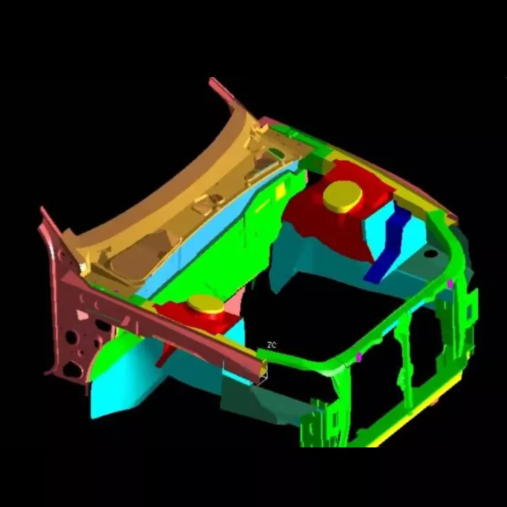자동차 엔진실 어셈블리 스탬핑 다이