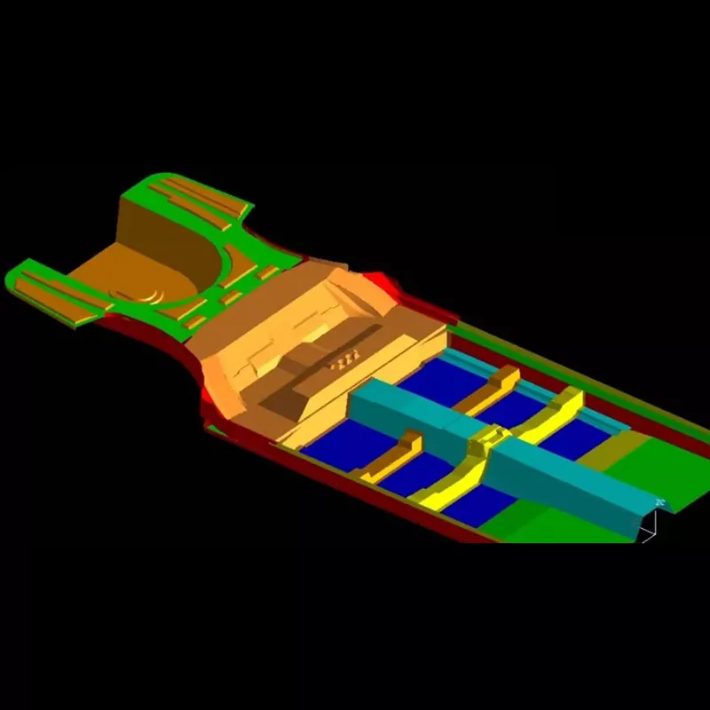 자동차 바닥 조립 스탬핑 다이