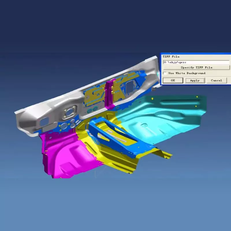 자동차 전면 패널 어셈블리 스탬핑 다이