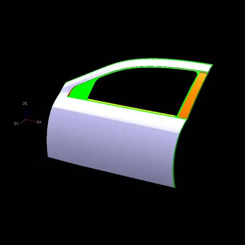 자동차 왼쪽 전면 도어 외부 패널 스탬핑 다이