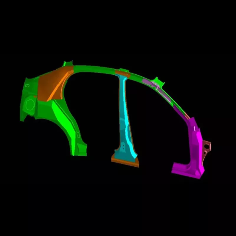 자동차 측면 패널 내부 어셈블리 스탬핑 다이