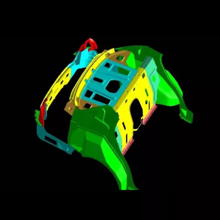 자동차 트렁크 조립 스탬핑 다이